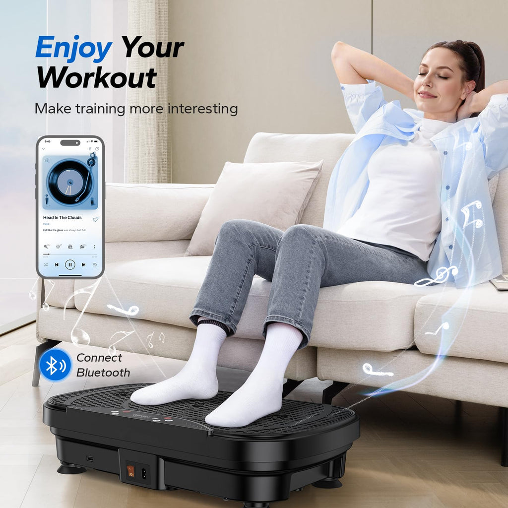 Vibration Plate Exercise Machine with 99 Speeds B5328