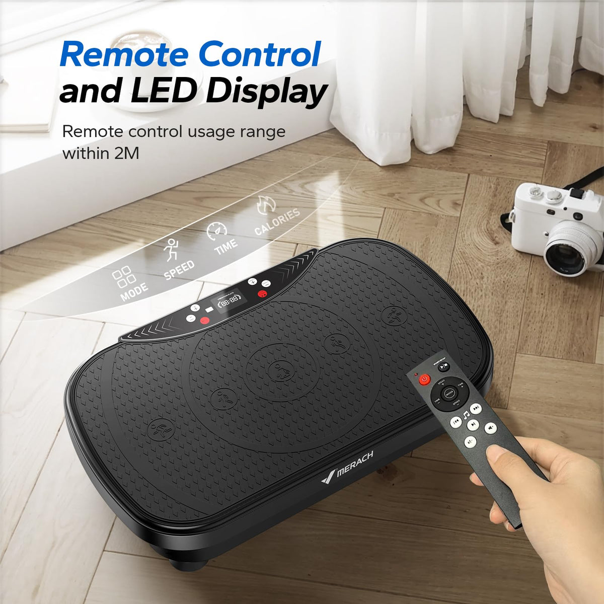Vibration Plate Exercise Machine with 99 Speeds B5328