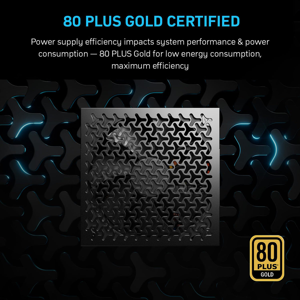 1000W Fully Modular 80+ Gold Certified ATX 3.1 Power Supply V535972
