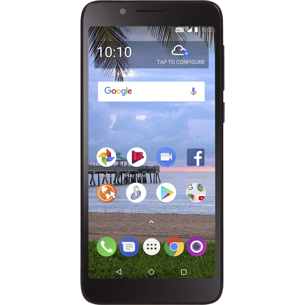 Black 16GB 4G LTE Prepaid Smartphone R463