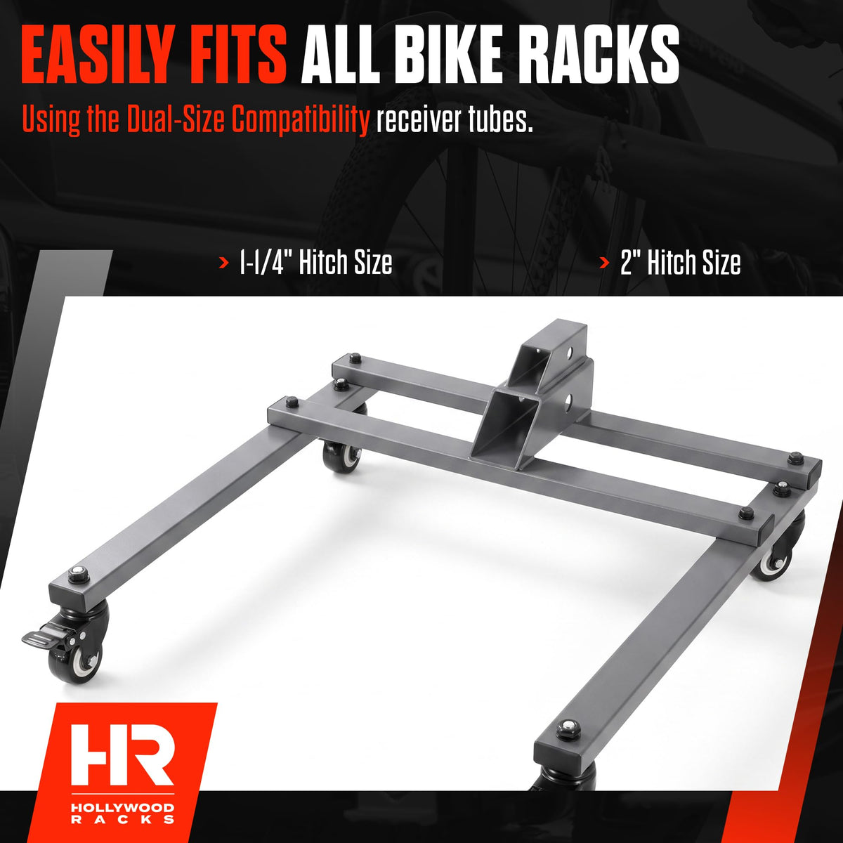 Bike Rack Valet Stand for 1-1/4" & 2" Hitch Racks C25631