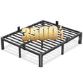 10 Inch Queen Metal Bed Frame with Headboard K291444
