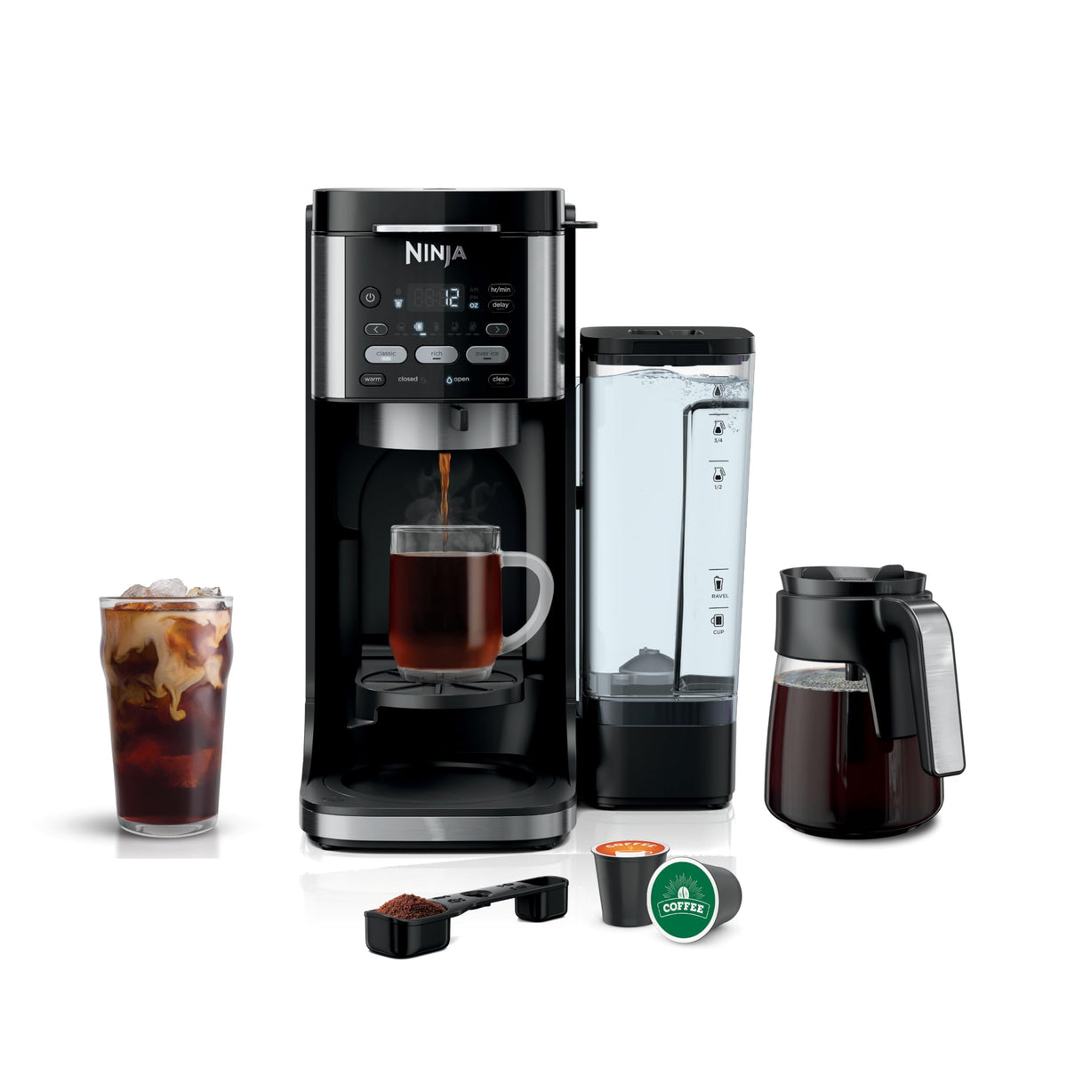 Black Drip Coffee Maker L957