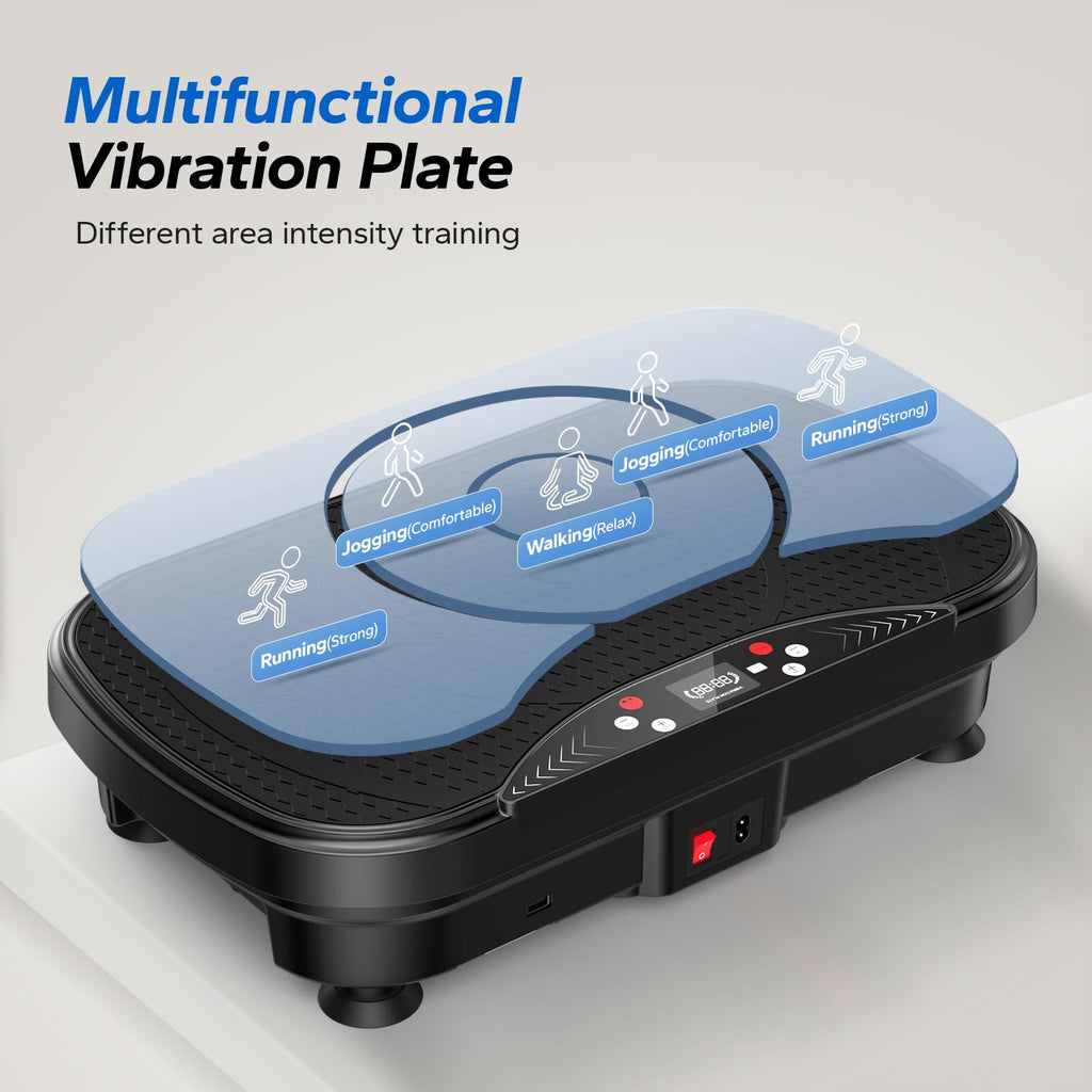 Vibration Plate Exercise Machine with 99 Speeds B5328