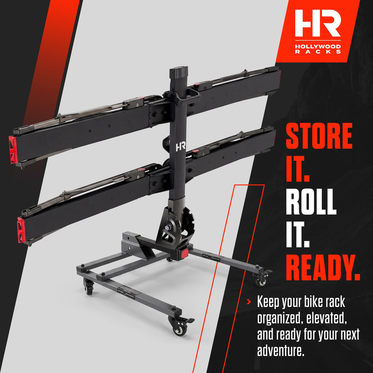 Bike Rack Valet Stand for 1-1/4" & 2" Hitch Racks C25631