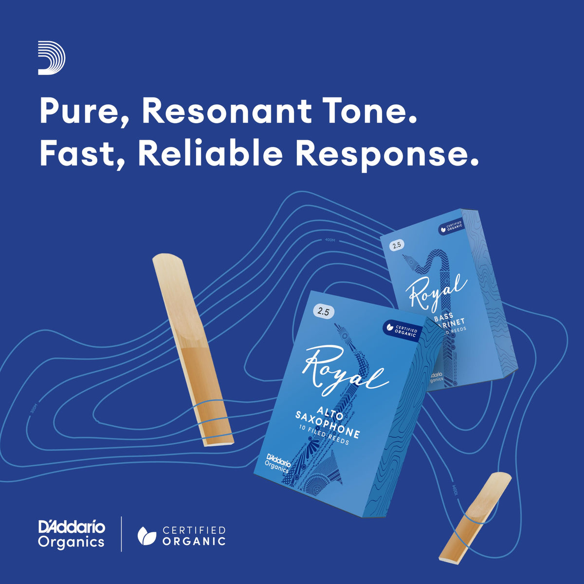 Alto Saxophone Reeds Strength 1.5, 3-Pack N186