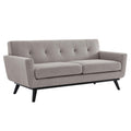 78 Inch Light Upholstered Loveseat G733866
