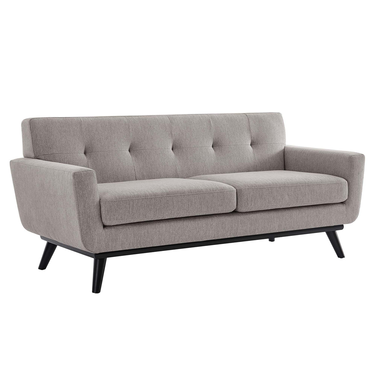 78 Inch Light Upholstered Loveseat G733866