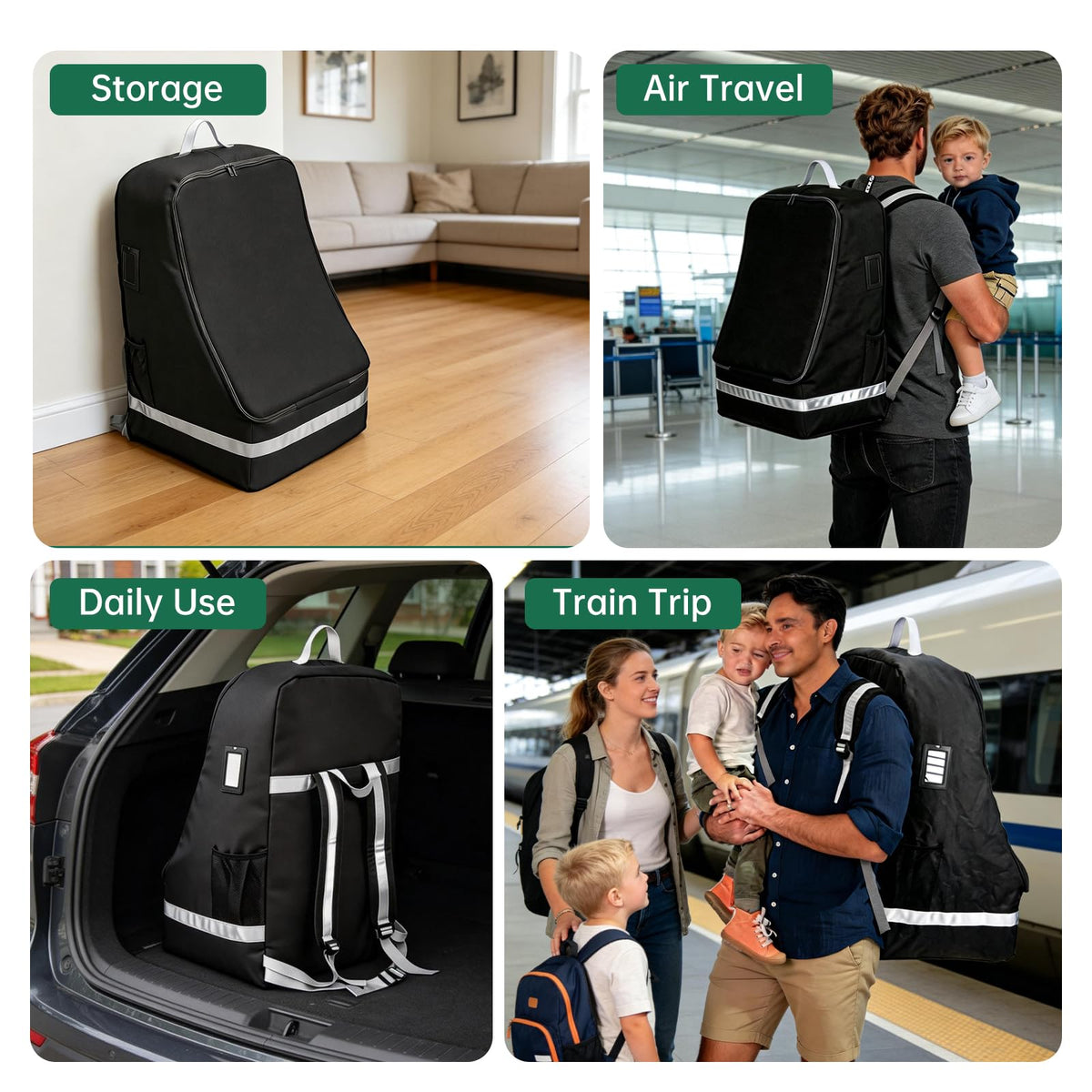 Padded Car Seat Travel Bag H15816