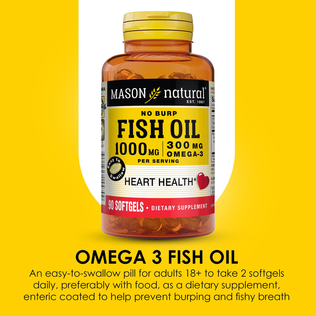 Omega 3 Fish Oil 1000mg 90 Softgels U3993