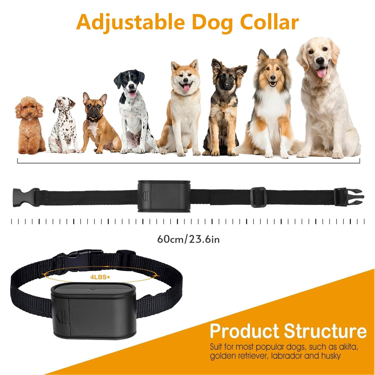 Wireless Dog Fence 1.2 Acre Waterproof Collar I481918