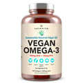 Vegan Omega-3 Algal Oil DHA EPA Softgels, 120ct V808145