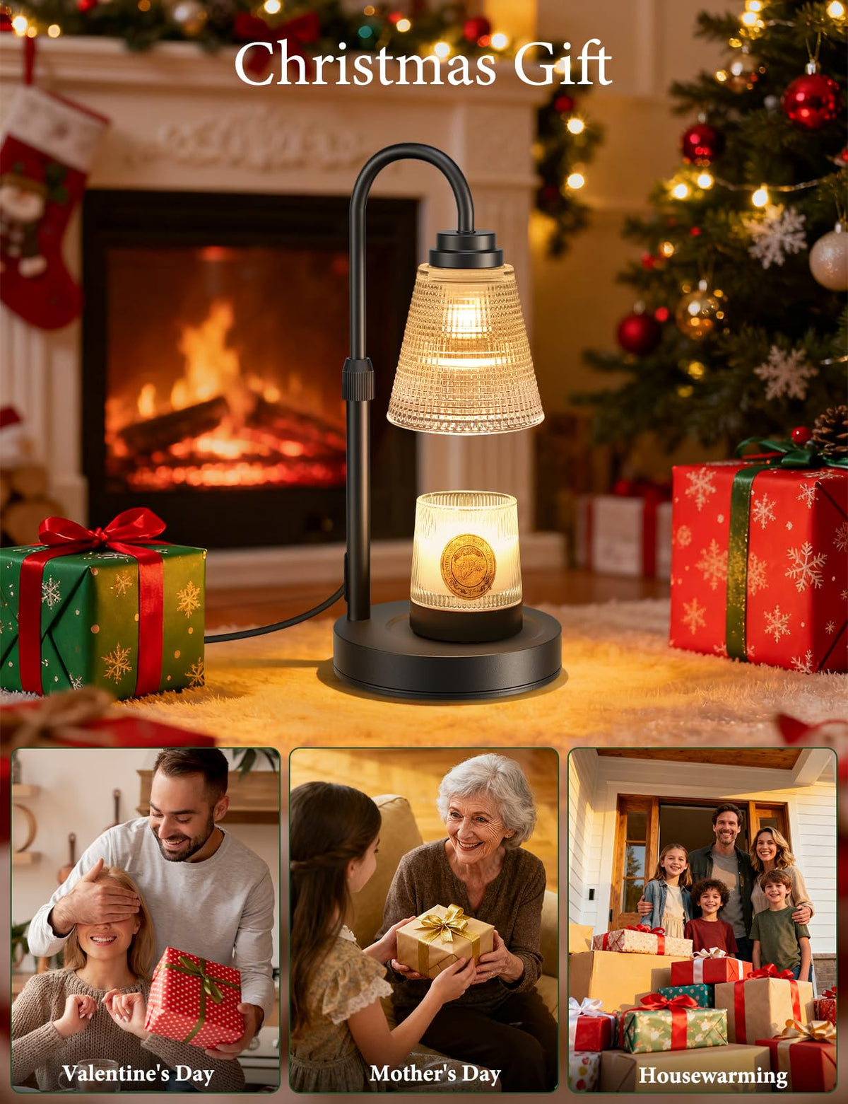 Dimmable Candle Warmer Lamp with Timer X1571