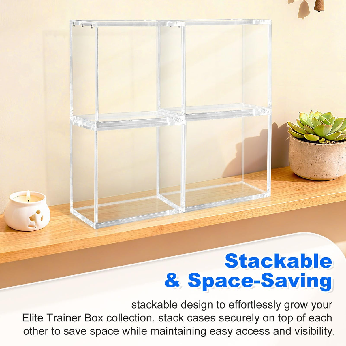 8mm Acrylic Display Case with Magnets O9828