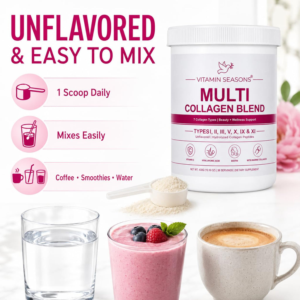 Unflavored Hydrolyzed Collagen Peptides Powder 15.16 oz T1590