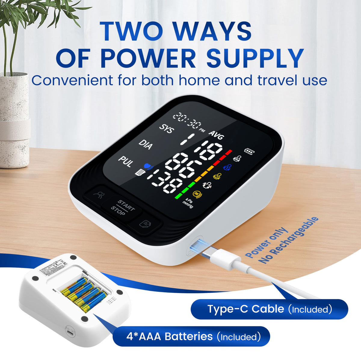 Upper Arm Blood Pressure Monitor E9322