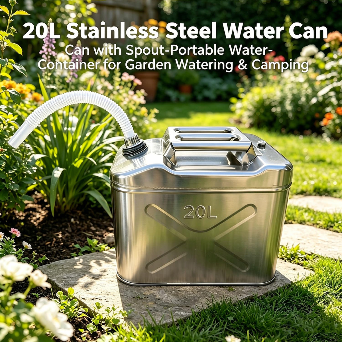 5 Gallon 304 Stainless Steel Water Container Z97978