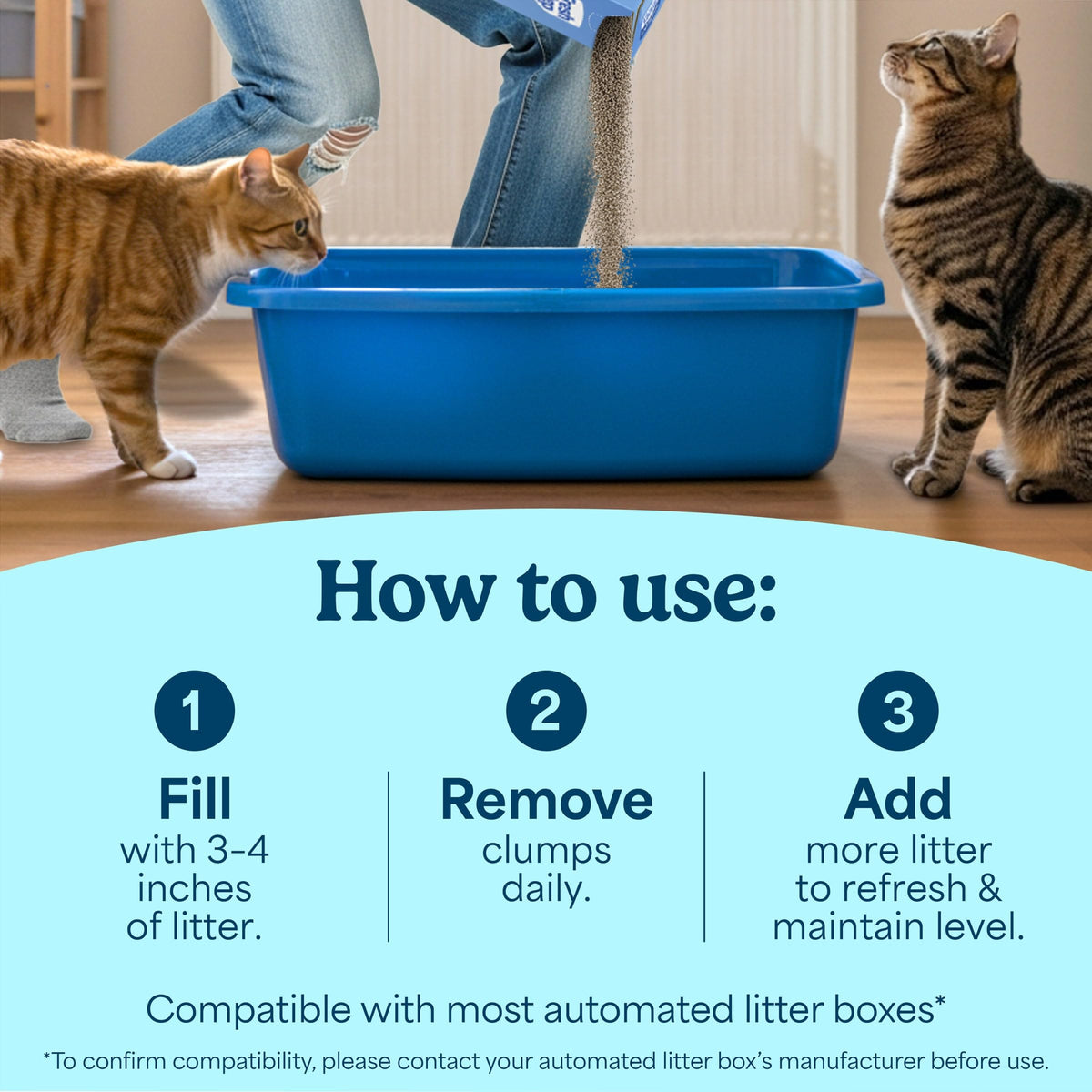 Multi Cat Clumping Cat Litter 16 lb. 2 Pk L167
