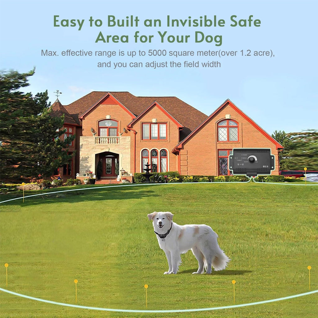 Wireless Dog Fence 1.2 Acre Waterproof Collar I481918