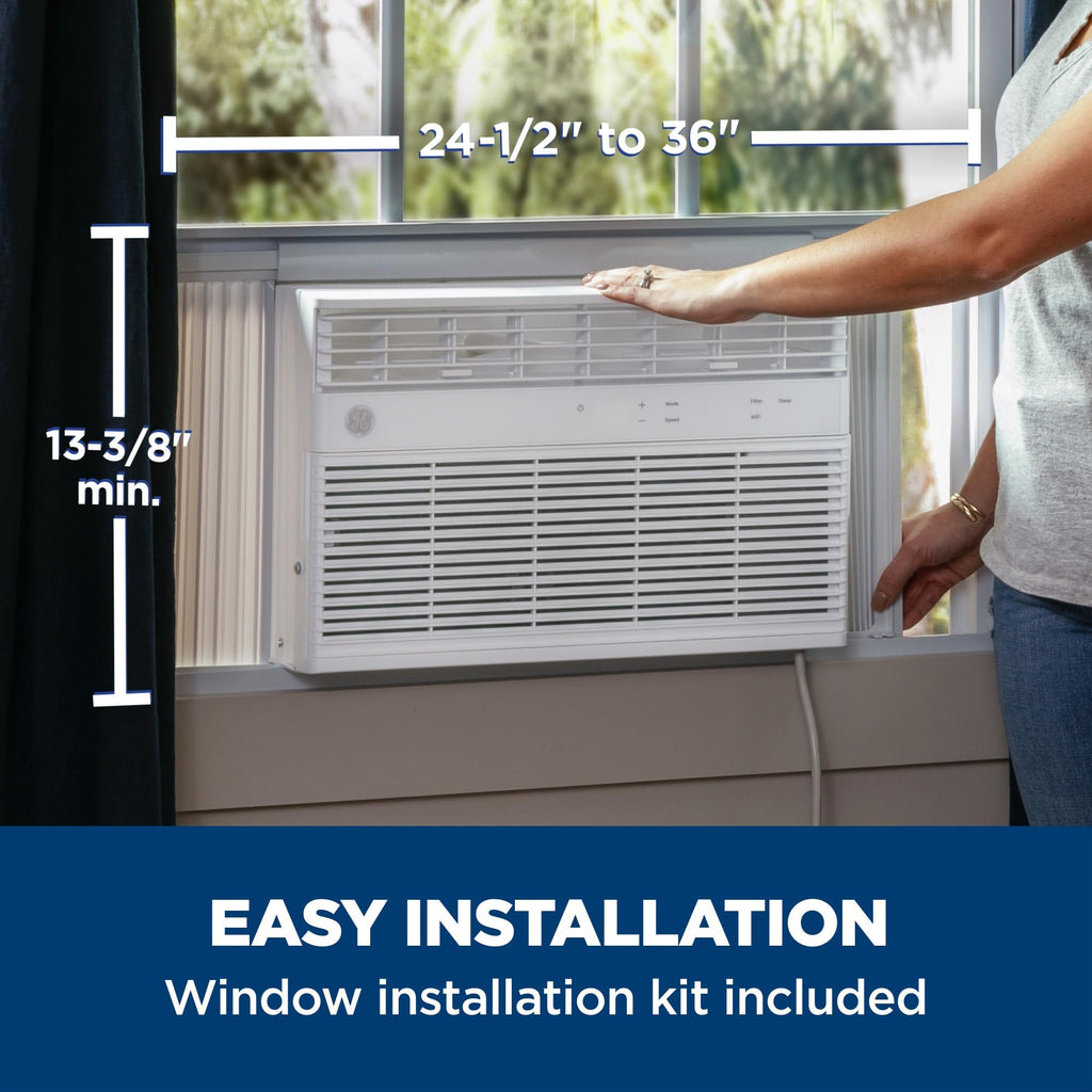 8000 BTU Wi-Fi Enabled Window Air Conditioner K737717
