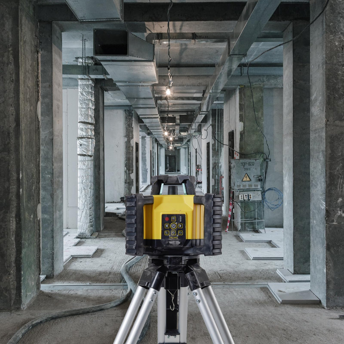 Green Self-Leveling Rotary Laser Level Kit with Tripod O4935