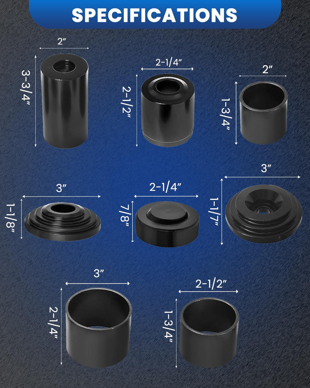 10-Piece Ball Joint Press and Removal Kit V835296