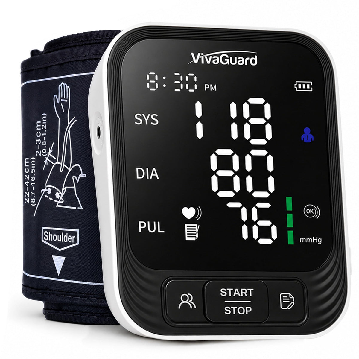 Upper Arm Blood Pressure Monitor E9322