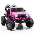 24V 2 Seater Ride on Car with Remote Control, Bluetooth (Pink) I11912