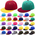 30 Pcs Flat Bill Snapback Hats Bulk Adjustable D589176