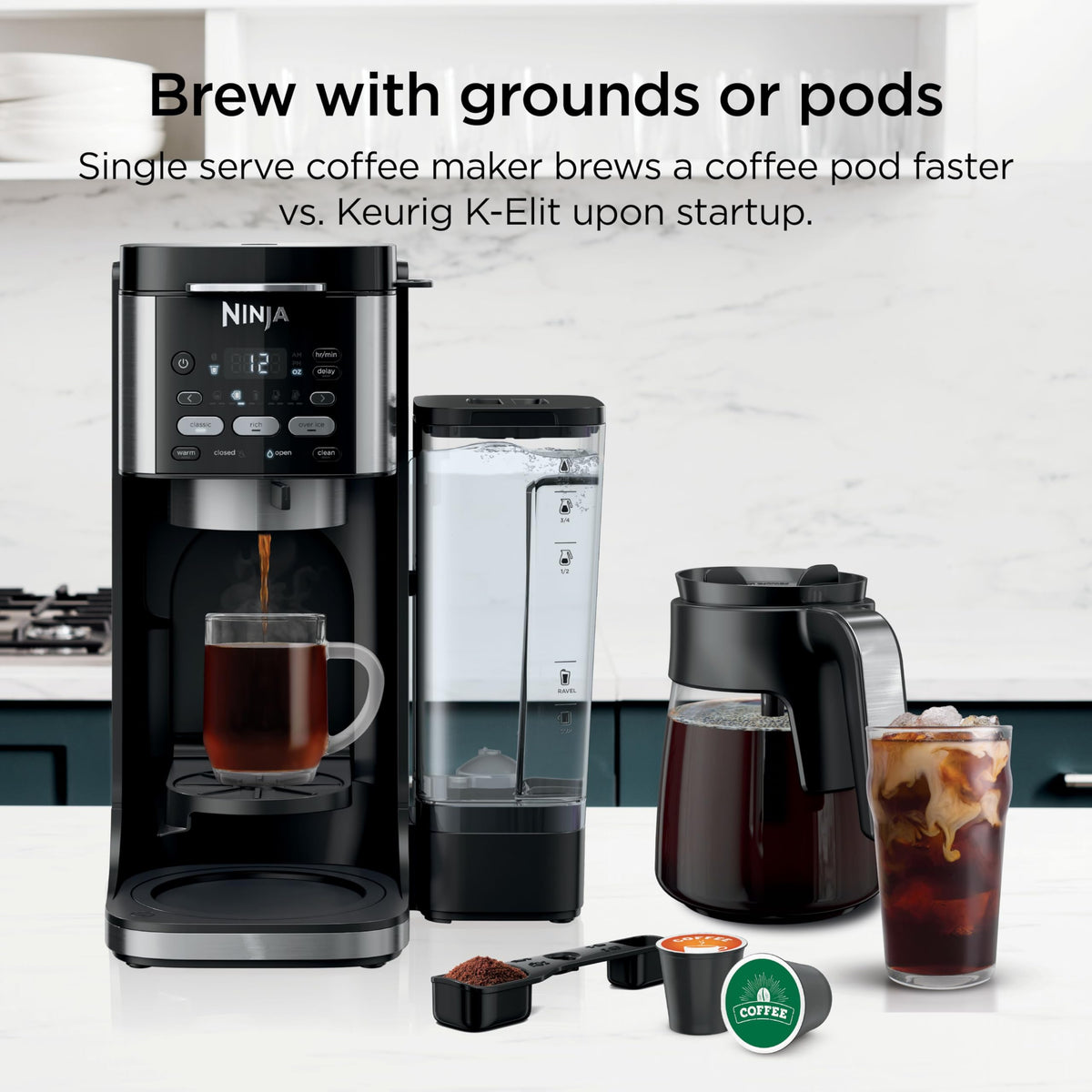 Black Drip Coffee Maker L957