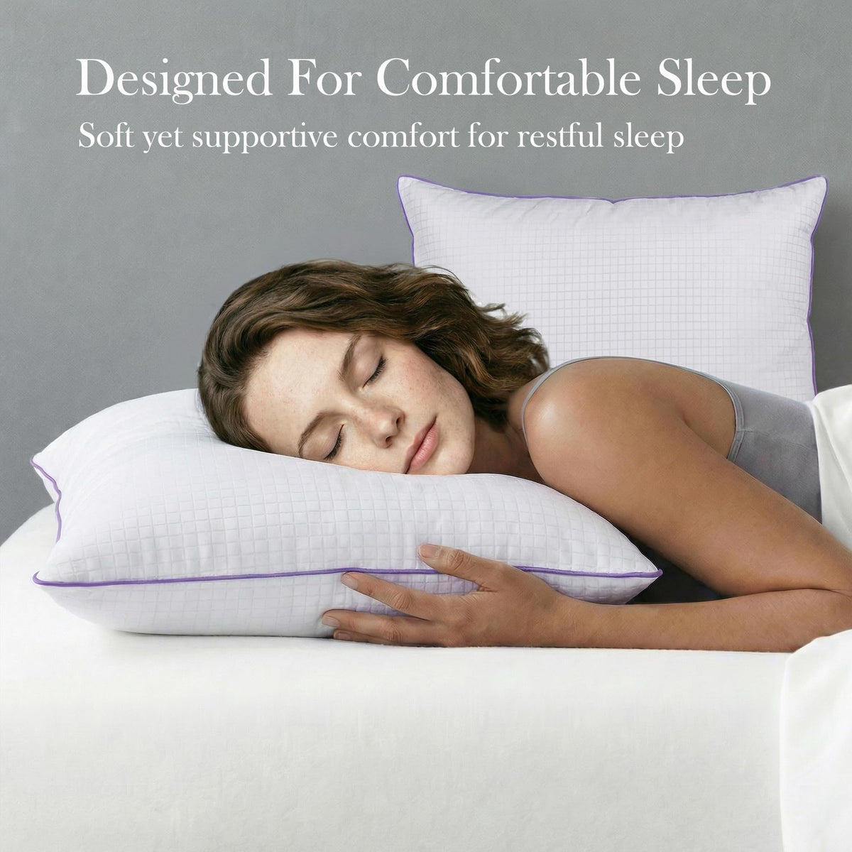 King Size Down Alternative Pillows Set of 2 U516