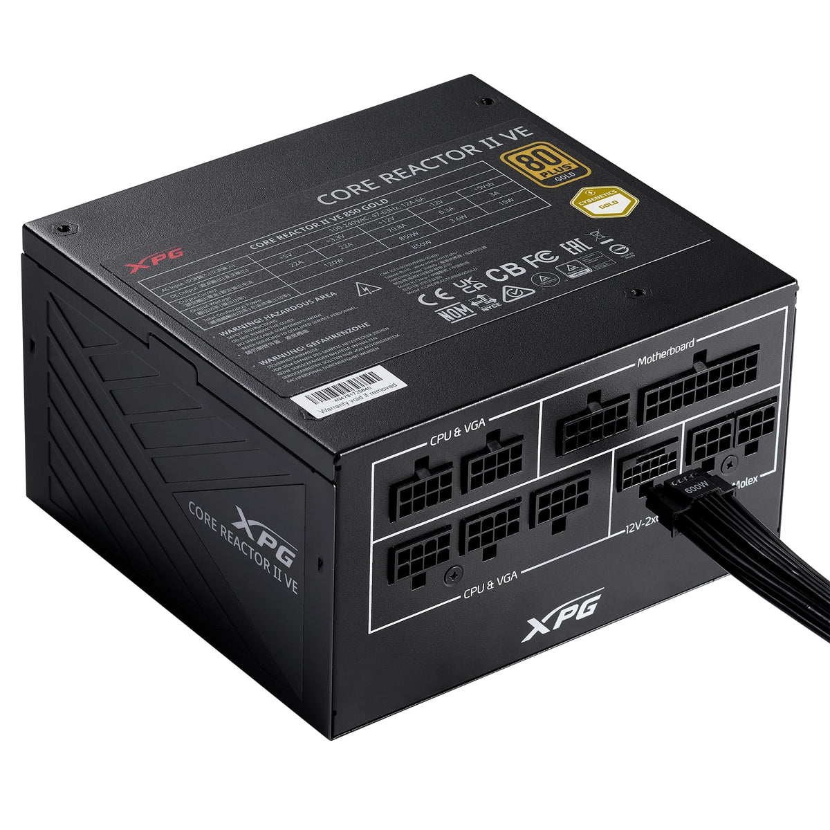 650W 80 Plus Gold Fully Modular ATX 3.0 Power Supply C597028