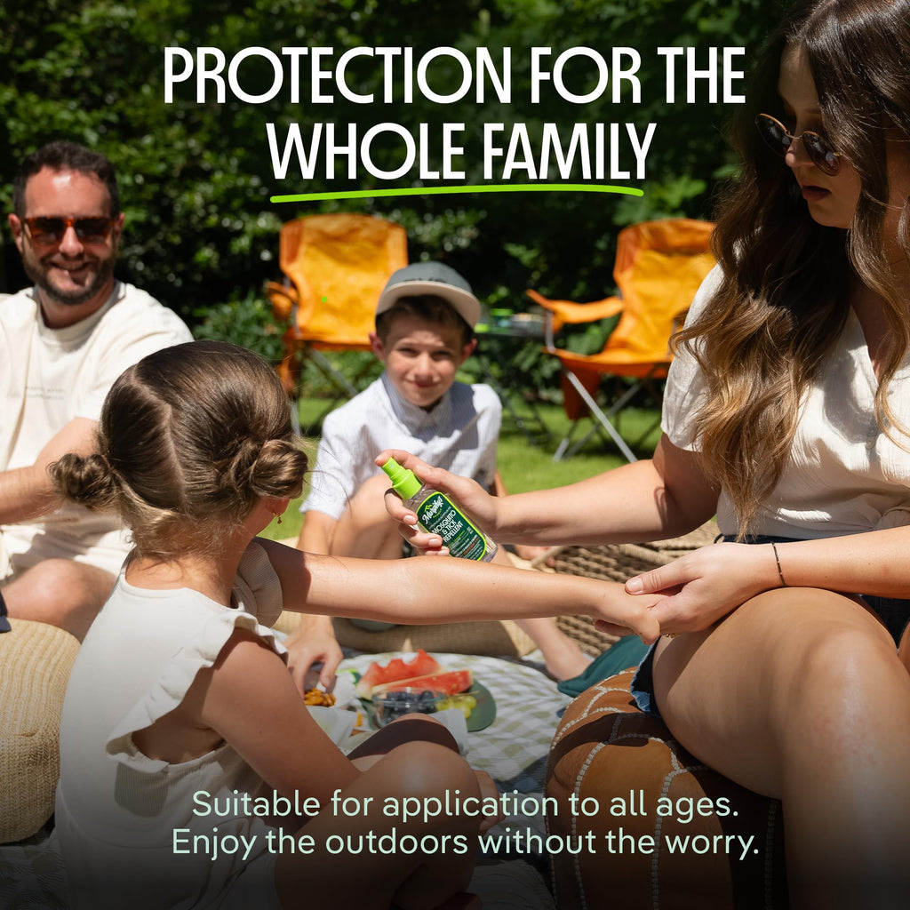 Mosquito & Tick Bug Repellent Spray 4 fl oz Pack of 2 I86960