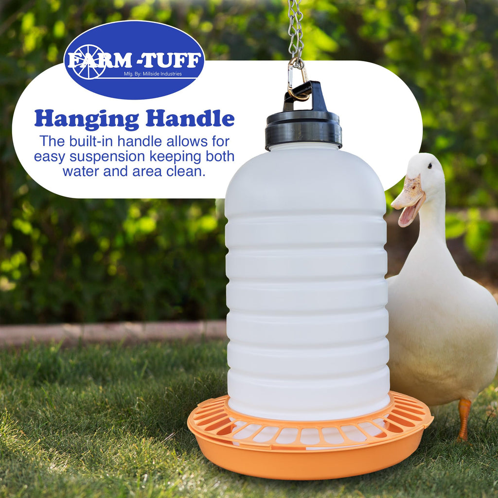 7 Gallon BPA-Free Plastic Poultry Waterer H4214