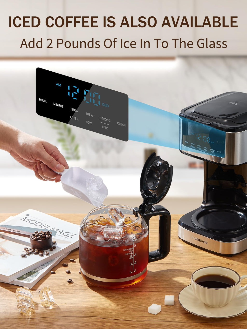 Programmable Drip Coffee Maker 12 Cup K87899