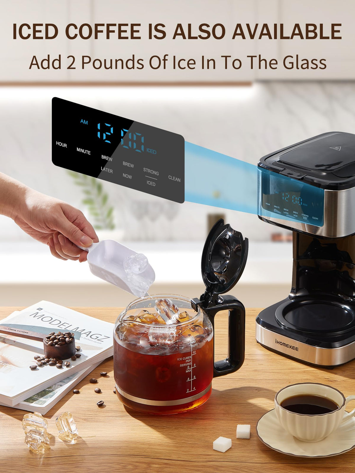 Programmable Drip Coffee Maker 12 Cup K87899