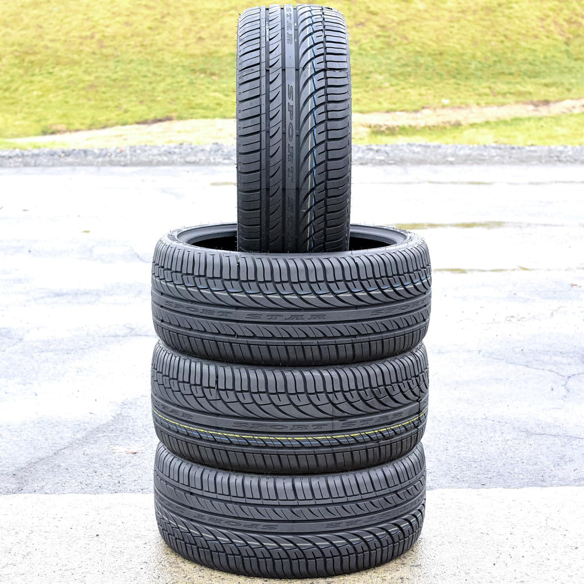Set of 4 All-Season Passenger Car High Performance Radial Tires 235/45R18 98W S2705