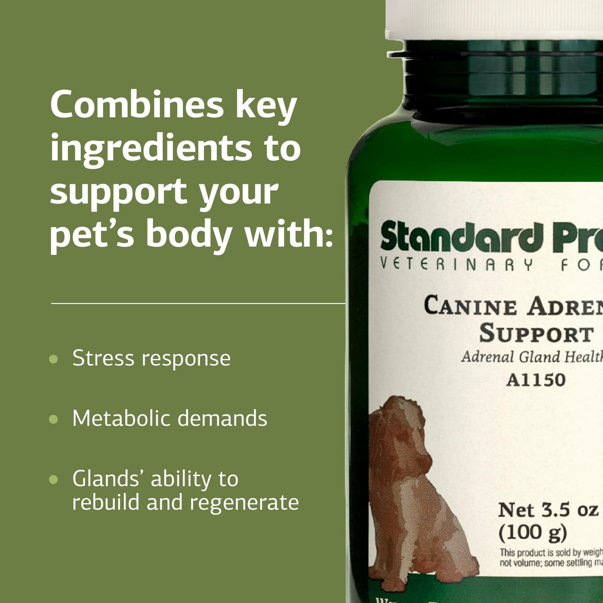 Canine Adrenal Support 100 g A421