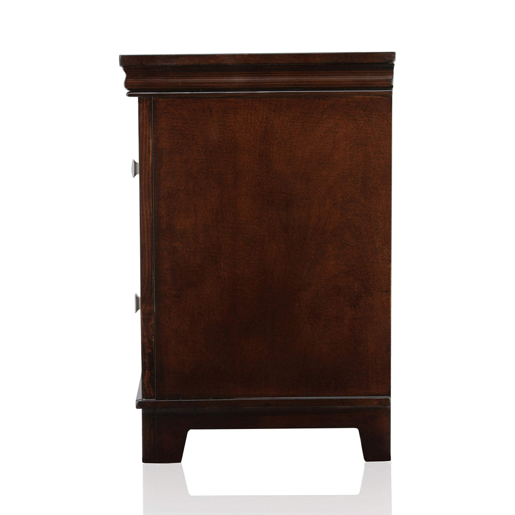 Brown Cherry 3-Piece California King Bedroom Set F313