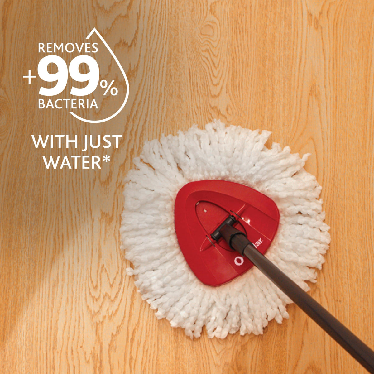 Microfiber Spin Mop & Bucket Floor Cleaning System with 2 Refills A762