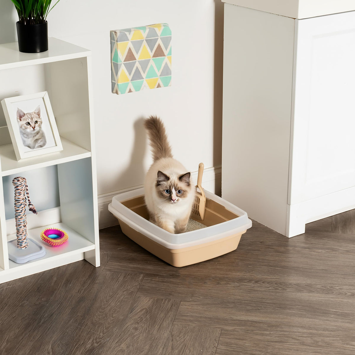 Large Cat Litter Box J36863