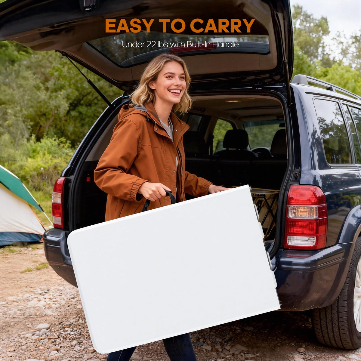 6ft Heavy Duty Folding Table White W7558