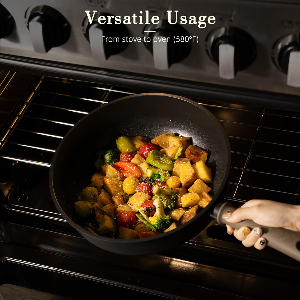 19 Pcs Non Stick Black Titanium Cookware Set S3636