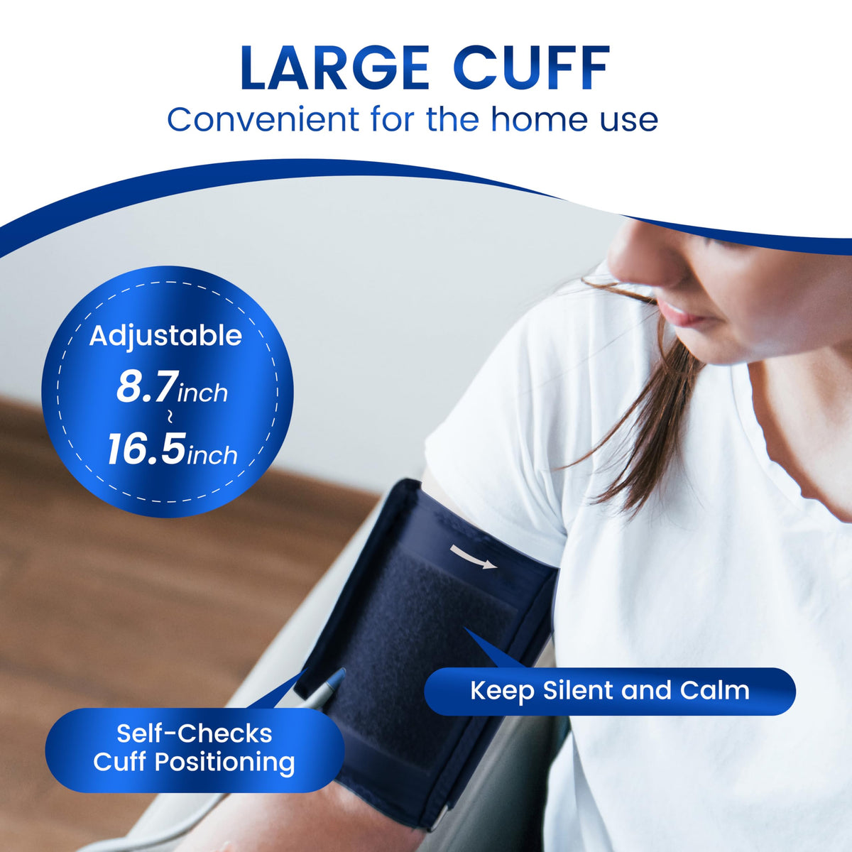 Upper Arm Blood Pressure Monitor E9322