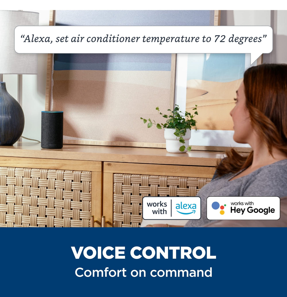 8000 BTU Wi-Fi Enabled Window Air Conditioner K737717