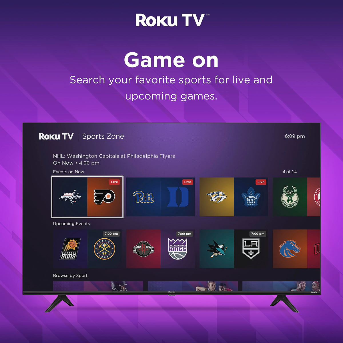 50-Inch 4K UHD Smart Roku TV B50233