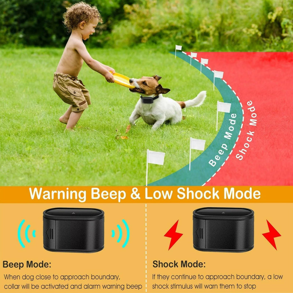 Wireless Dog Fence 1.2 Acre Waterproof Collar I481918