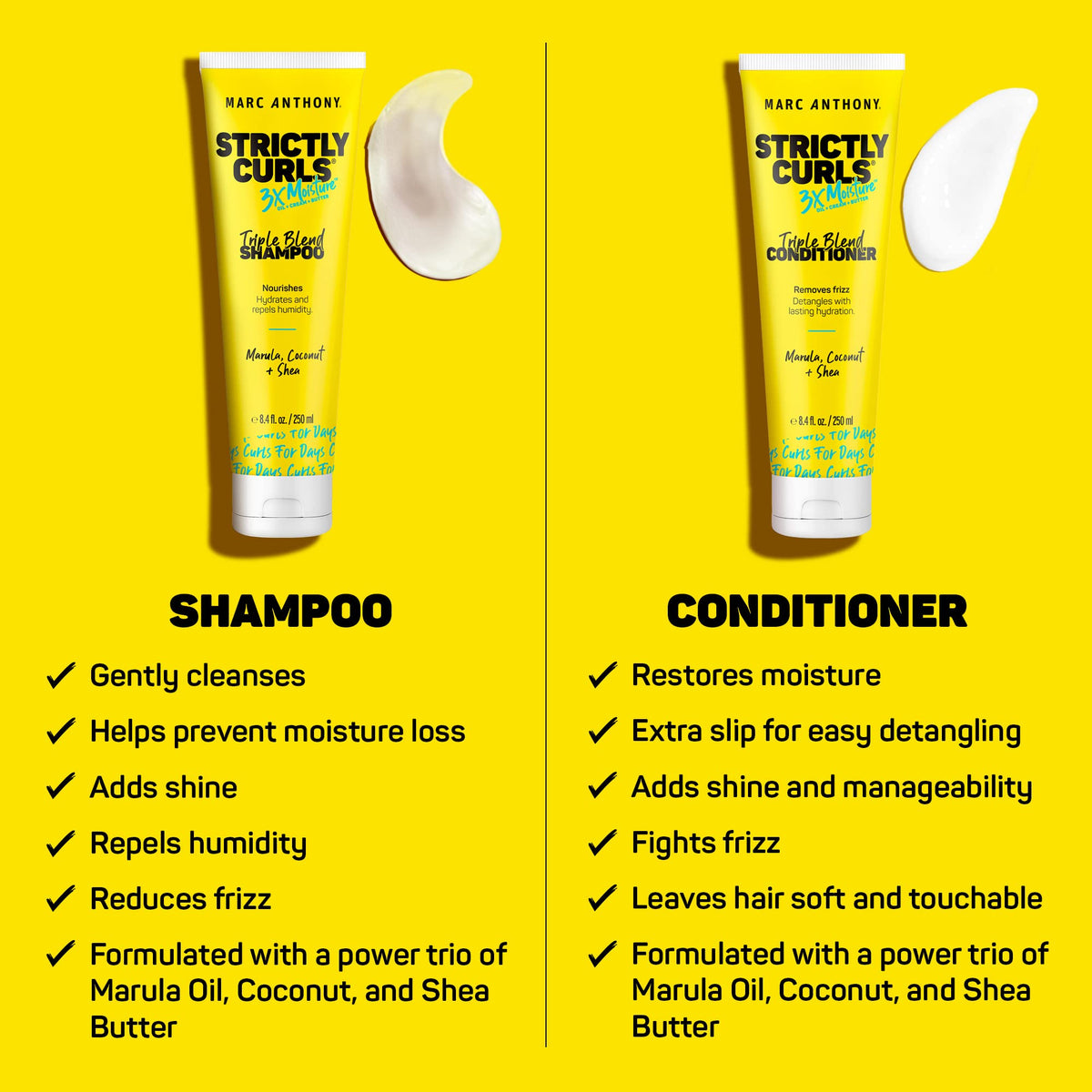Curly Hair Shampoo & Conditioner Set I191