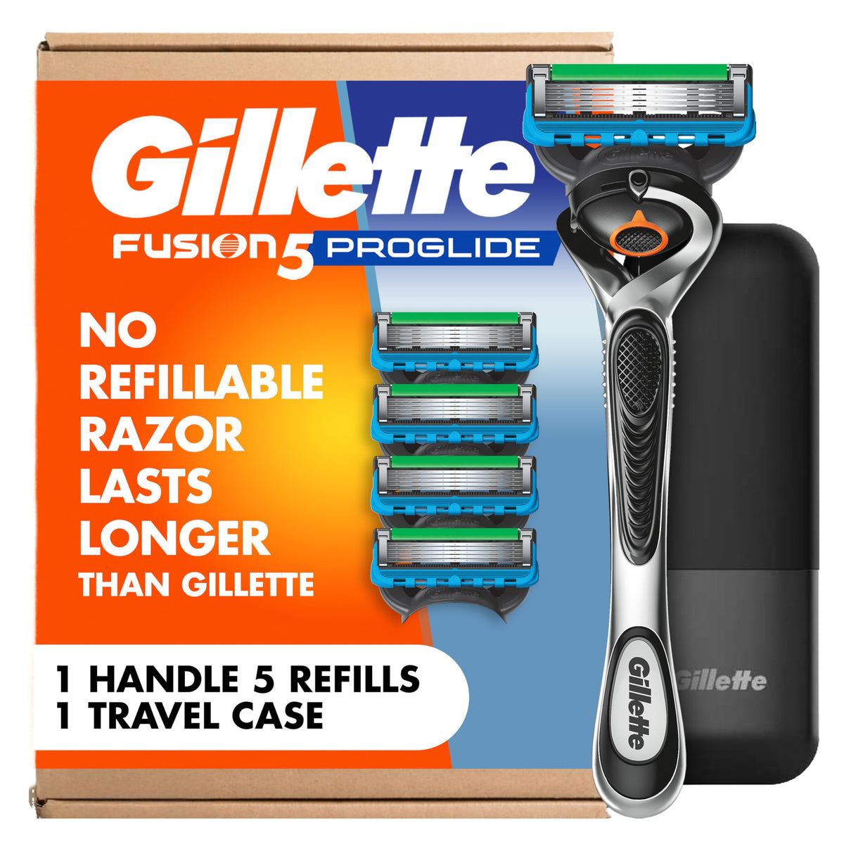 5-Blade Razor with Travel Case Q911