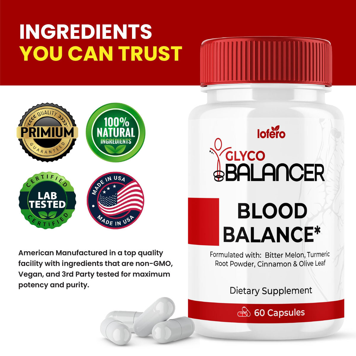 2 Pack Glyco Balancer Capsules 120ct Q968